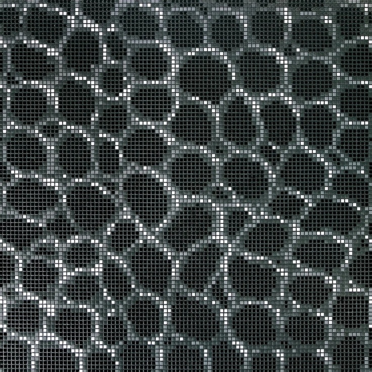 Bisazza Decori Opus Romano С000052211 Crocodile Black Mosaic 117,2x117,2 cm, Italy, leather-look - photo 1 Bisazza Decori Opus Romano С000052211 Crocodile Black Mosaic 117,2x117,2 cm, Italy, leather-look - photo 1