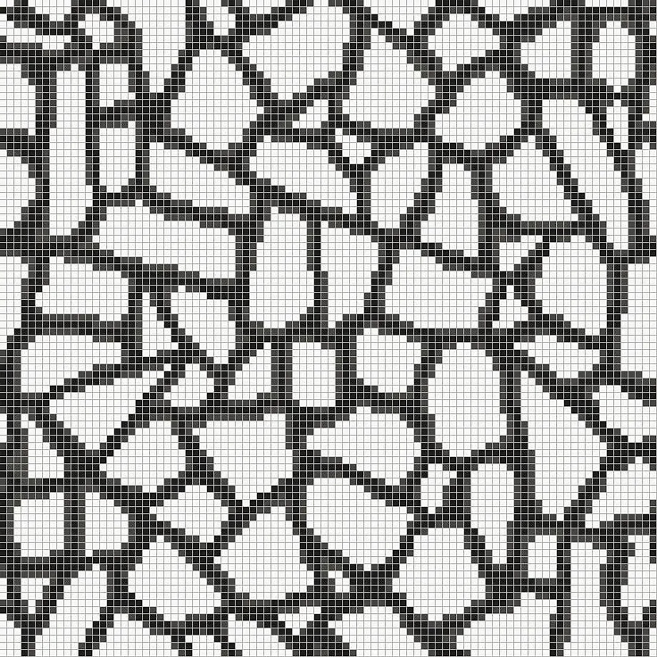 Bisazza Decori Opus Romano С000418466 Fragment Black Mosaic 117,2x117,2 cm, Italy - photo 1 Bisazza Decori Opus Romano С000418466 Fragment Black Mosaic 117,2x117,2 cm, Italy - photo 1