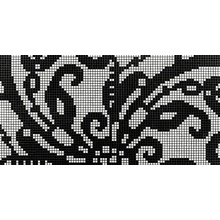 Bisazza Decori Opus Romano С000052224 Embroidery Black Mozaikk 58,6x117,2 cm, Italia - foto 1 - foto 1