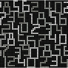 Bisazza Decori Opus Romano С000052203 Data Black Mozaikk 58,6x58,6 cm, Italia - foto 1 - foto 1