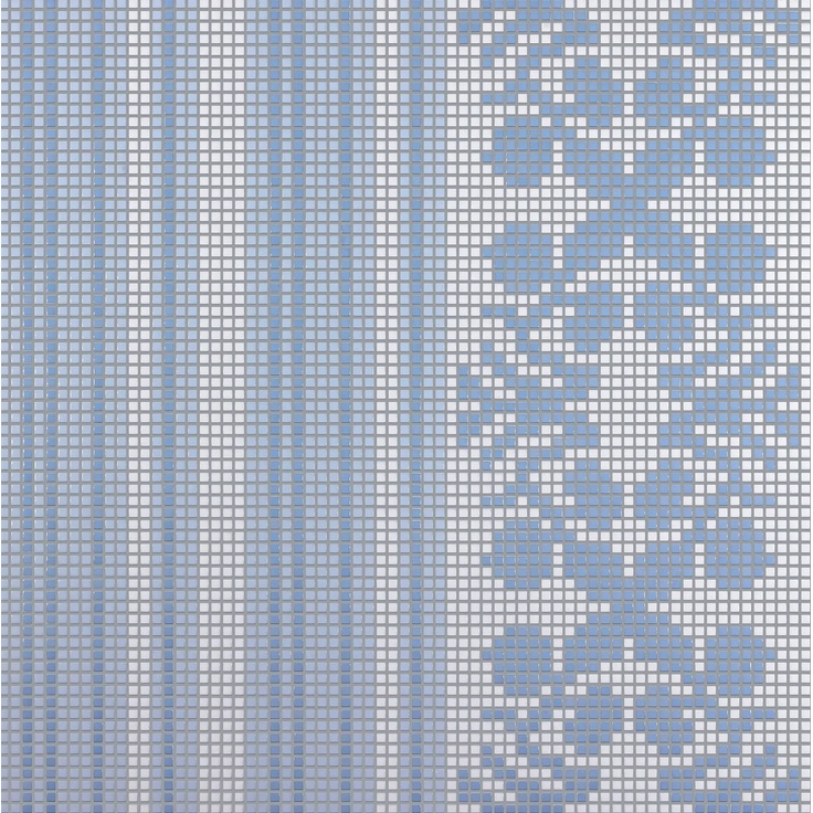 Bisazza Decori Opus Romano С000052222 Wallpaper Blue Mozaika 87,9x87,9 cm, Włochy - zdjęcie 1 Bisazza Decori Opus Romano С000052222 Wallpaper Blue Mozaika 87,9x87,9 cm, Włochy - zdjęcie 1
