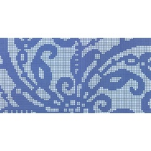 Bisazza Decori Opus Romano С000052223 Embroidery Blue Mozaikk 58,6x117,2 cm, Italia - foto 1 - foto 1
