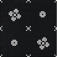 Bisazza Decori Opus Romano С000052201 Catina Nero Mozaikk 58,6x58,6 cm, Italia - foto 1 - foto 1