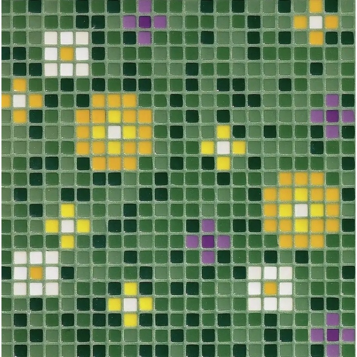 Bisazza Decori Opus Romano С000052220 Primule 2 Mozaïek 29,3x29,3 cm, Italië - foto 1 Bisazza Decori Opus Romano С000052220 Primule 2 Mozaïek 29,3x29,3 cm, Italië - foto 1