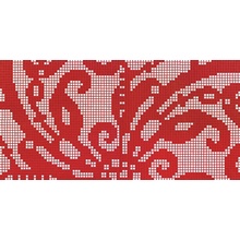 Bisazza Decori Opus Romano С000020153 Embroidery Red Mozaikk 58,6x117,2 cm, Italia - foto 1 - foto 1