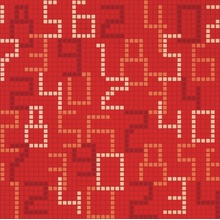 Bisazza Decori Opus Romano С000052205 Data Red Mozaikk 58,6x58,6 cm, Italia - foto 1 - foto 1