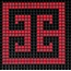 Bisazza Decori Opus Romano С000052206 Key Red Mosaiikki 28x28 cm, Italia - kuva 1 Bisazza Decori Opus Romano С000052206 Key Red Mosaiikki 28x28 cm, Italia - kuva 1