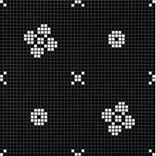 Bisazza Decori Opus Romano 06004520SL Catina Nero Mosaico 58,6x58,6 cm, Italia - foto 1 - foto 1