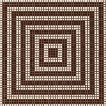 Bisazza Decori Opus Romano 06004558SL Wenge Marrone Mosaico 29,3x29,3 cm, Italia - foto 1 - foto 1