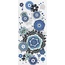 Bisazza Decori Tecnica Artistica С000393730 Bloem Blu Mosaic 129,1x290,5 cm, Italy - photo 1