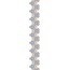 Bisazza Decori Tecnica Artistica С000393728 Andromeda Blue Mosaic 32,2x289 cm, Italy - photo 1