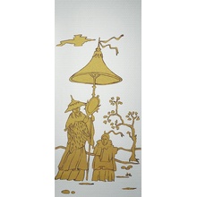 Bisazza Decori Tecnica Artistica С000393749 Chinoiserie F Mozaika 129,1x290,5 cm, Itálie, zlato a drahé kovy - fotografie 1 - foto 1
