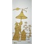 Bisazza Decori Tecnica Artistica С000393749 Chinoiserie F Mosaic 129,1x290,5 cm, Italy, gold and precious metals - photo 1