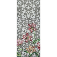 Bisazza Decori Tecnica Artistica С000393790 Tulips Grey C Mozaika 120,5x290,5 cm, Itálie - fotografie 1 - foto 1