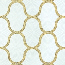 Bisazza Decori Tecnica Artistica С000393743 Chic White Mozaika 28,8x29 cm, Itálie, zlato a drahé kovy - fotografie 1 - foto 1