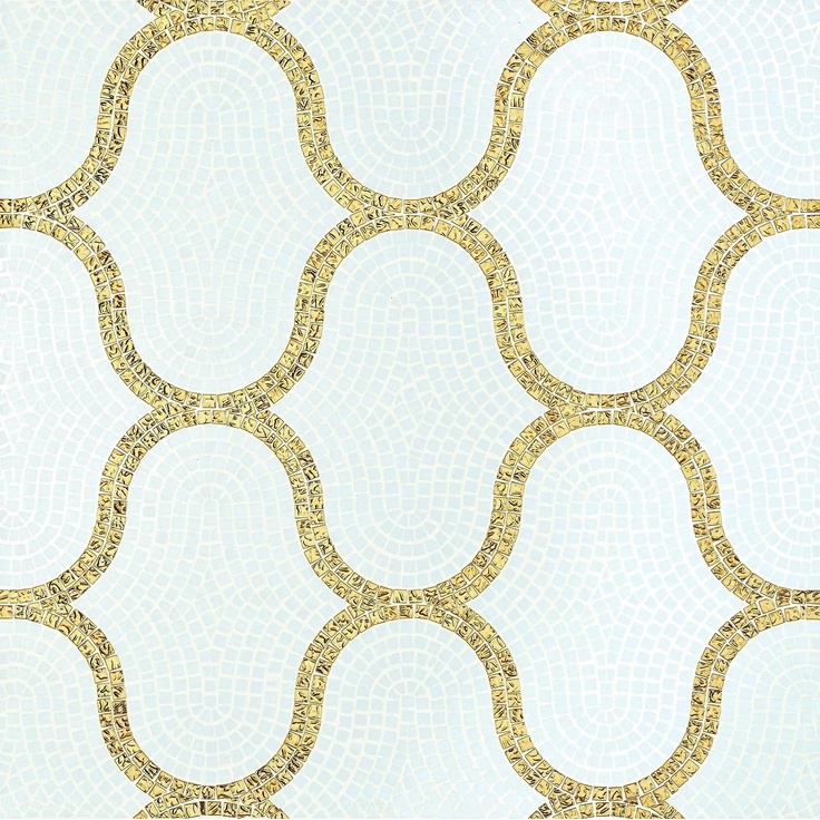 Bisazza Decori Tecnica Artistica С000393743 Chic White Mozaïek 28,8x29 cm, Italië, goud en edelmetalen - foto 1 Bisazza Decori Tecnica Artistica С000393743 Chic White Mozaïek 28,8x29 cm, Italië, goud en edelmetalen - foto 1