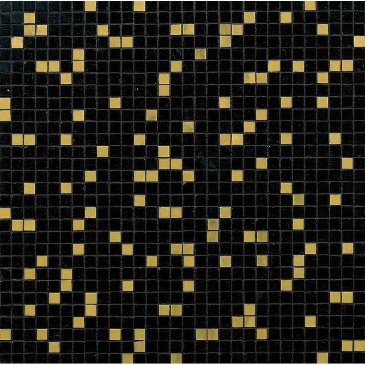 Bisazza Miscele 10 С000052041 Prince black Mosaic 32,2x32,2 cm, Italy, gold and precious metals - photo 1 Bisazza Miscele 10 С000052041 Prince black Mosaic 32,2x32,2 cm, Italy, gold and precious metals - photo 1
