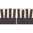 Bisazza Navone С000376159 Fringe Black_Q_20*20 Dekor 20x20 cm, Italien - foto 1