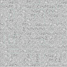 Bisazza Platino Bis С000415514 PL 20.11 Sqm Mozaika 32,2x32,2 cm, Itálie, zlato a drahé kovy - fotografie 1 - foto 1