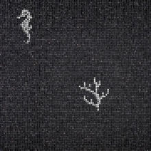 Bisazza The Crystal Collection 06001448VL Corals And Seahorses Black Mozaik 0,97x0,97 cm, Italien - foto 1 - foto 1