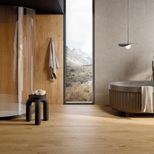 Bottega Feelwood 7,5x40,7, geglazuurd keramisch graniet, Italië, hout - interieurfoto 1 - foto 3