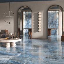 Bottega Glamour 20x120, geglazuurd keramisch graniet, Italië, onyx - interieurfoto 1 - foto 1
