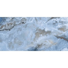 Bottega Glamour B71114 Onice Blue Lap Ret gres porcelanowy 60x120 cm, Włochy, imitacja onyksu - zdjęcie 1 - zdjęcie 1