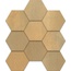 Bottega Legame С000597164 B71344_LegameMosHexaBrass25,2*29,2 Mosaic 25,2x29,2 cm, Italy, metal look - photo 1