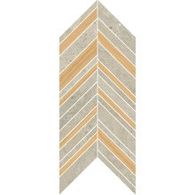 Bottega Lithoteke С000628912 B71663_LithotekeLimestoneMosaicoArrows24*50 Mozaika 24x50 cm, Włochy, wapień - zdjęcie 1 - zdjęcie 1