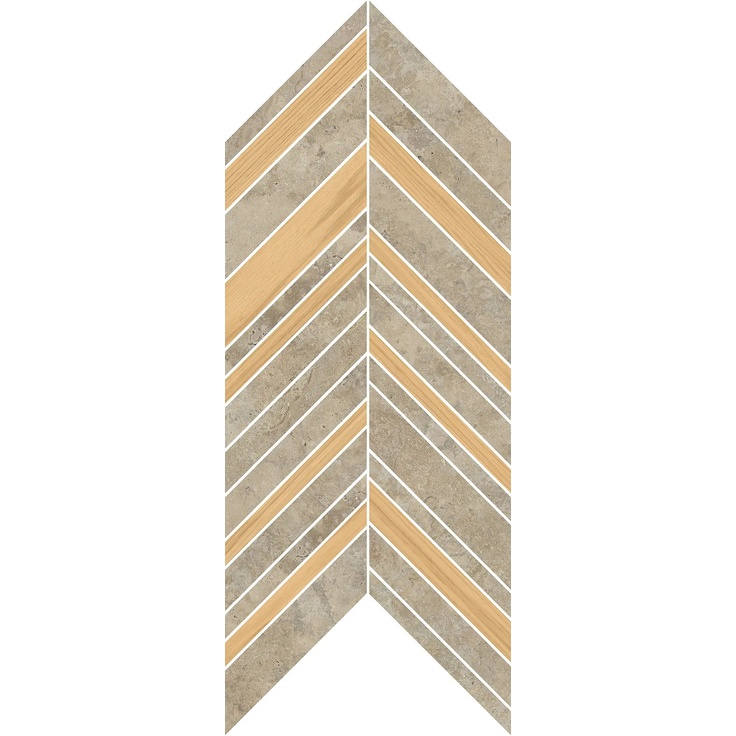 Bottega Lithoteke С000628914 B71665_LithotekeTravertinoNoceMosaicoArrows24*50 Mosaïque 24x50 cm, Italie, travertin - photo 1 Bottega Lithoteke С000628914 B71665_LithotekeTravertinoNoceMosaicoArrows24*50 Mosaïque 24x50 cm, Italie, travertin - photo 1