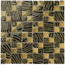 Boxer Dream С000406939 0616/DM13_Dream Gold Black 29,8x29,8 Mozaikk 29,8x29,8 cm, Italia, gull og edle metaller - foto 1 - foto 1