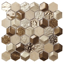 Boxer Esa Shine С000455145 0314/ES43_Esa Shine Beige 30x30 Mozaika 30x30 cm, Itálie - fotografie 1 - foto 1