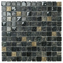 Boxer Escorial С000440748 0119/VM46_Escorial Antracite 30x30 Mozaika 30x30 cm, Włochy, złoto i metale szlachetne - zdjęcie 1 - zdjęcie 1