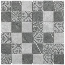Boxer Ethnic С000410390 0406/ET38_Ethnic Grey 30x30 Mozaik 30x30 cm, Italien, imitation af hydraulisk flise - foto 1 - foto 1