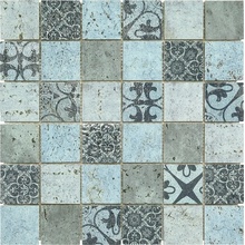 Boxer Floral С000531472 0289/FLR06_Floral Light Blue 30x30 Mozaikk 30x30 cm, Italia - foto 1 - foto 1