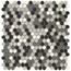 Boxer Hexagon С000423509 0309/EX38_Hexagon Grey Mix Matt 29,5x29 Mosaik 29x29,5 cm, Italien - Foto 1 Boxer Hexagon С000423509 0309/EX38_Hexagon Grey Mix Matt 29,5x29 Mosaik 29x29,5 cm, Italien - Foto 1