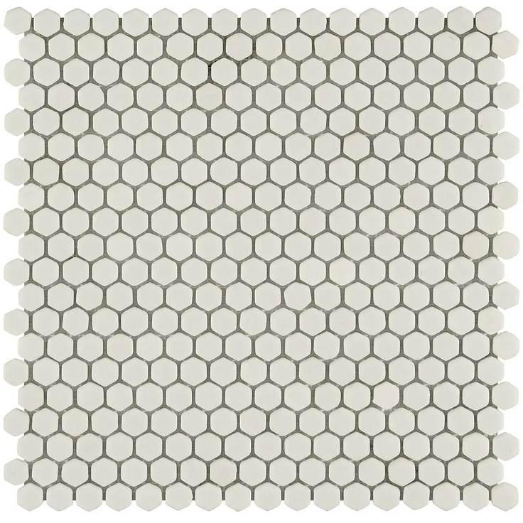 Boxer Hexagon С000423508 0309/EX03_Hexagon White Matt 29,5x29 Mosaico 29x29,5 cm, Itália - foto 1 Boxer Hexagon С000423508 0309/EX03_Hexagon White Matt 29,5x29 Mosaico 29x29,5 cm, Itália - foto 1