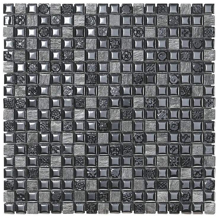 Boxer Mexical С000406056 0173/CM04_Mexical Nero 30x30 Mosaico 30x30 cm, Itália - foto 1 Boxer Mexical С000406056 0173/CM04_Mexical Nero 30x30 Mosaico 30x30 cm, Itália - foto 1