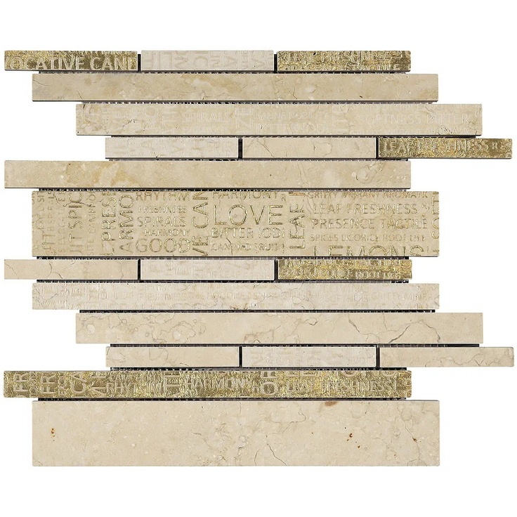 Boxer Multi Words С000444825 0603/MWJ_Multi Words Cream 30x30 Mosaik 30x30 cm, Italien, gold und edelmetalle - Foto 1 Boxer Multi Words С000444825 0603/MWJ_Multi Words Cream 30x30 Mosaik 30x30 cm, Italien, gold und edelmetalle - Foto 1