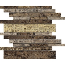 Boxer Multi Words С000444827 0603/MWP_Multi Words Emperador 30x30 Mosaïque 30x30 cm, Italie, or et métaux précieux - photo 1 - photo 1