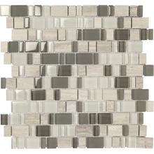 Boxer Multiglass С000406012 0215/MG40_Multiglass Tortora 30x30 Mozaika 30x30 cm, Włochy - zdjęcie 1 - zdjęcie 1