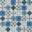 Boxer Naples С000473939 0283/NPS07_Naples Sky 30x30 Mosaic 30x30 cm, Italy, hydraulic tile imitation - photo 1