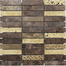 Boxer Patchwork С000444200 0600/PP_Patchwork Emperador 30x30 Mozaik 30x30 cm, Italien, guld og ædelmetaller - foto 1 - foto 1