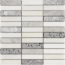 Boxer Patchwork С000444196 0600/PG_Patchwork White 30x30 Mozaik 30x30 cm, Italien, guld og ædelmetaller - foto 1 - foto 1