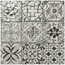 Boxer Retro С000423514 0409/RT39-10_Retro Greige/10 30x30 Mosaic 30x30 cm, Italy, hydraulic tile imitation - photo 1 Boxer Retro С000423514 0409/RT39-10_Retro Greige/10 30x30 Mosaic 30x30 cm, Italy, hydraulic tile imitation - photo 1