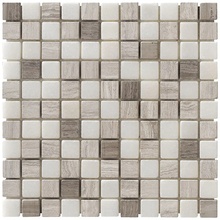 Boxer Soul С000420516 0213/SWG_Soul Wooden Grey Mix 30,5x30,5 Mozaika 30,5x30,5 cm, Włochy - zdjęcie 1 - zdjęcie 1