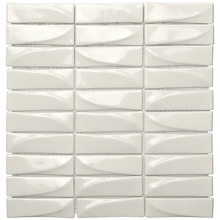 Boxer Velvet С000473941 0606/VLT03_Velvet Bianco 30x31,8 Mozaika 30x31,8 cm, Włochy - zdjęcie 1 - zdjęcie 1