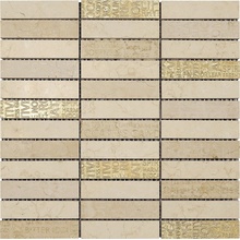 Boxer Words С000444819 0601/WJ_Words Cream 30x30 Mozaika 30x30 cm, Włochy, złoto i metale szlachetne - zdjęcie 1 - zdjęcie 1