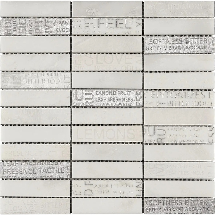 Boxer Words С000444817 0601/WG_Words White 30x30 Мозаика 30x30 см, Италия, золото и драгоценные металлы - фото 1 Boxer Words С000444817 0601/WG_Words White 30x30 Мозаика 30x30 см, Италия, золото и драгоценные металлы - фото 1
