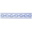 Brennero Ricordi С000223273 LIFIB_ListelloFioccoBleu3,5*20 Border 3,5x20 cm, Italy - photo 1